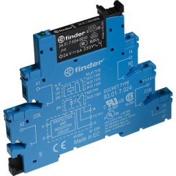Interface modulaire à relais n/a coupure 250 v/ac 6 a Finder 38.51.7.012.5050
