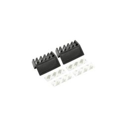 Tru Components - support de câble CHDO-BK/2S 1378462 noir 1 pc(s)