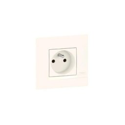 Legrand - Prise de courant 2P+T - Bornes automatiques - Complet - Neige - Bticino