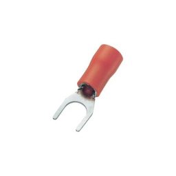Cosse à fourche TRU COMPONENTS SV1.25-4S 745254 Ø du trou: 4.3 mm 0.50 mm² 1.50 mm² M4