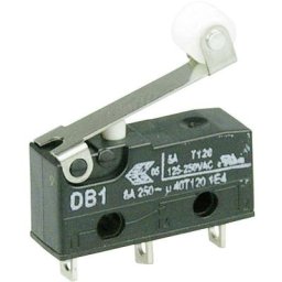 DB1C-A1RB Microrupteur DB1C-A1RB 250 v/ac 6 a 1 x On/(On) à rappel 1 pc(s) D72813 - ZF