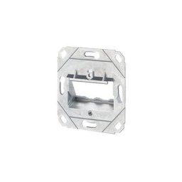 Metz Connect - Prise réseau encastré insert non équipé 2 ports