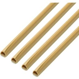 Cablefix - 160694 Goulotte de câble (l x l x h) 6 x 5 x 1000 mm 1 set beige