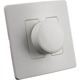 Variateur de lumière à encastrer blanc