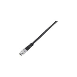 TRU COMPONENTS 1229336 Connecteur circulaire confectionné femelle, droit, embase mâle Nbr total de
