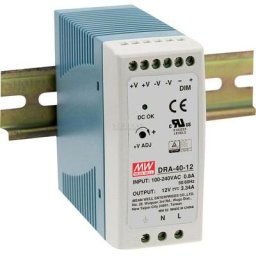 Mean Well - Alimentation rail din DRA-40-24 24 v/dc 1.7 a 40.8 w 1 x 1 pc(s)
