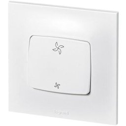 Legrand - Commande pour vmc Neptune - 10A - bornes automatiques - Blanc