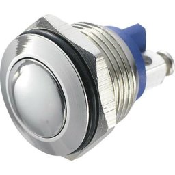 Tru Components - Bouton-poussoir antivandalisme gq 16B-N 701271 48 v/dc 2 a 1 x Off/(On) IP65 à