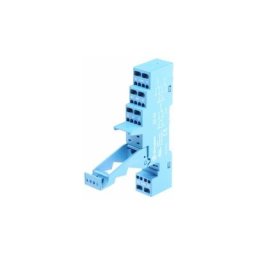 Support relais Finder série 95 8 contacts, Rail din, 250V c.a., pour Relais séries 40.52, 40.61,