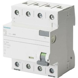 Siemens - 5SV3344-6KL Dig.Industr. Disjoncteur différentiel a 4 pôles 40 a 0.03 a 400 v