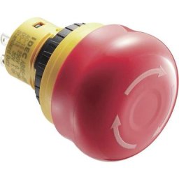 Idec - Arrêt durgence AB6E-3BV02PRM 250 v/ac 3 a 2 nf (r) IP65 1 pc(s)