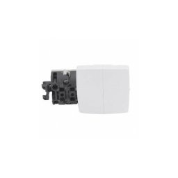 Legrand - Otéo - Double va-et-vient appareillage saillie composable - blanc