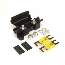 Fusible, Porte-fusible et Mini-couvercle de voiture - 20A avec Fusibles Plaqué, Midi, Terminaux &