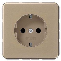Simple Insert Prise 2P+T bronze CD1520GB - bronze - Jung