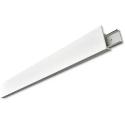 Decosa - Moulure clipsable Tine, cache-câble+LED, 19x65mm, 2 m, 10 pces (20m) - Blanc
