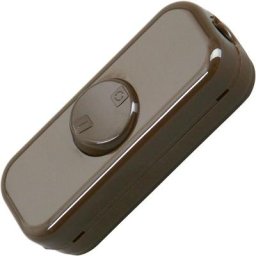 Interrupteur pour câble souple Kopp 193606003 marron 1 x Off/On 10 a 1 pc(s) - marron