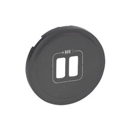 Legrand - céliane enjoliveur prise usb double graphite - 067956