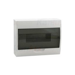 Tableau Électrique mural Blanc / gris 12P Modules