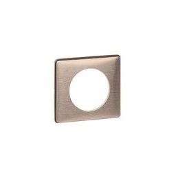 Legrand Céliane Plaque Métal Simple Copper - 068991