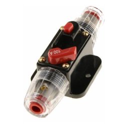 100A disjoncteur, porte - fusible 12V - 24V dc, fusible audio du véhicule à commutation manuelle,