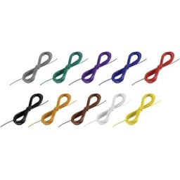 Tru Components - Fil de câblage LiFY LIFY025-11C 1571111 1 x 0.25 mm² noir, blanc, bleu, marron,