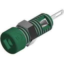 Mini fiche femelle mbi 1 ø de la broche: 2 mm sks Hirschmann co mbi 1 935980170 vert 1 pc(s) D24045