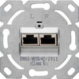 Kopp - Utilisez Cat6 2x8 blindé adapté à l'alimentation Cross-Section awg 22 et 23
