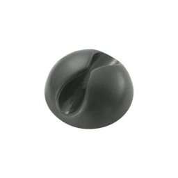 Tru Components - support de câble pour plage de ø: 9 mm (max) SWC-10BK/4P 542240 noir 4 pc(s)