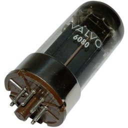 6080 = 6 a s 7 w Tube électronique Double triode 100 v 100 mA Nombre de pôles (num): 8 Culot: octal