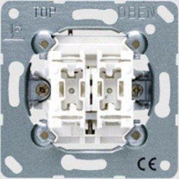 Simple Insert Bouton-poussoir 539VU - Jung