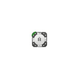 Legrand - Double chargeur usb TypeA dooxie 2,4A finition blanc