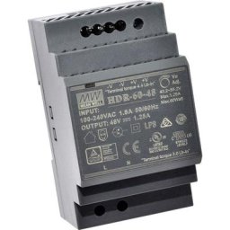 HDR-60-15 Alimentation rail din 15 v/dc 4 a 60 w Nbr. de sorties:1 x Contenu 1 pc(s) C017671 - Mean
