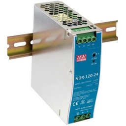 NDR-120-12 Alimentation rail din 12 v/dc 10 a 153 w Nbr. de sorties:1 x Contenu 1 pc(s) - Mean Well