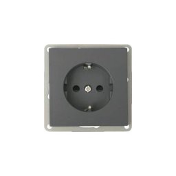 Insert Prise 2P+T Modul noir EFP300G-BK - noir - GAO