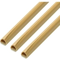 Cablefix - 160698 Goulotte de câble (l x l x h) 10 x 10 x 1000 mm 1 set beige