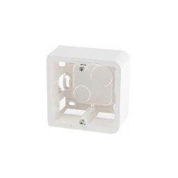 Entrée de conduit 1 poste Legrand Mosaic en Plastique, nf, IP20 ( Prix pour 1 )