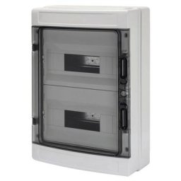Coffret étanche IP65 400V 24 modules Gewiss GW40104 - Blanc