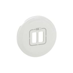 Legrand - Enjoliveur Céliane pour module de charge double usb typeA - Blanc
