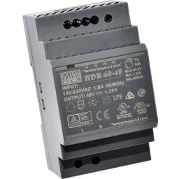 HDR-60-12 Alimentation rail din 12 v/dc 4.5 a 54 w Nbr. de sorties:1 x Contenu 1 pc(s) - Mean Well
