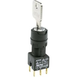 A018125 A018125 Commutateur à clé 1 x 90 ° 1 pc(s) - Apem