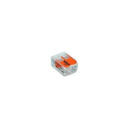 Wago - 100 mini bornes 2 entrées 0,2-4MM² 221-412