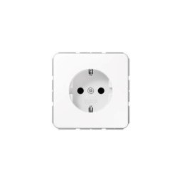 Simple Insert Prise 2P+T blanc-alpin CD1520WW - Jung