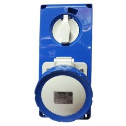 Gewiss - GW66315N 2P+E IP67 32A Prise de courant interverrouillée sans fond GW66315N