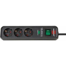 Brennenstuhl - 1158810315 - Base multiple Eco-Line avec protection contre les surtensions (couleur