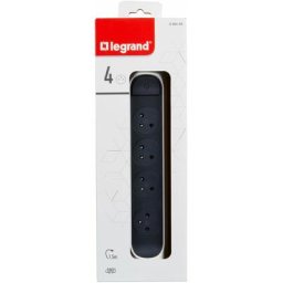 Rmp 4x2P+T 1,5m blanc/noir