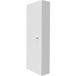 Coffret d'habillage Atole 13 modules en acier blanc avec serrure à clef - h. utile : 860 mm