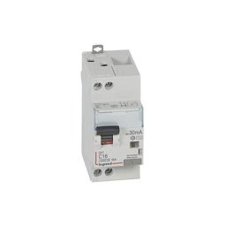 Disjoncteur différentiel DX³ 4500 - 6 kA courbe c - Type ac - 16 a - 2 modules - Connexion vis /