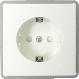 Insert Prise 2P+T Modul blanc EFP300G-WH - blanc - GAO