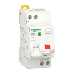 Schneider - 16A 1P+N 30MA ac 4.5KA magnétothermique différentiel 2 modules R9D60616