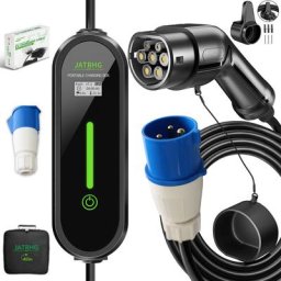 Ev Chargeur 10M 7.2KW-1.5KW 32A16A13A10A8A Type 2 station de Charge Voiture Electrique Portable